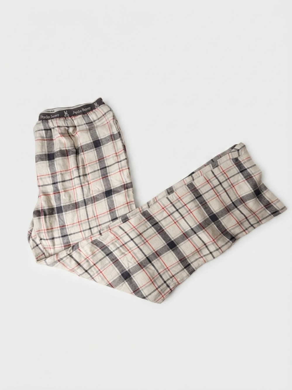 Psycho Bunny Men's Plaid Lounge Pants Size S